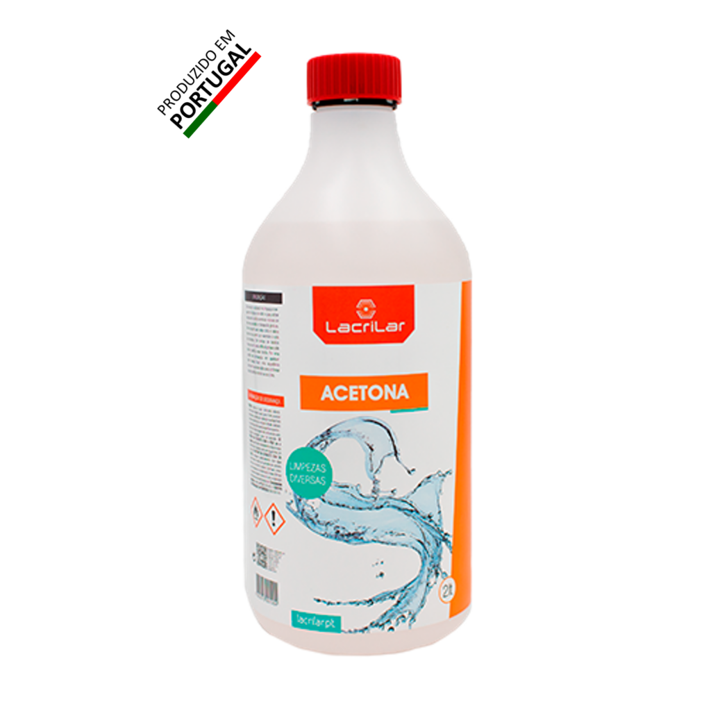 Acetona Lacrilar Frasco de 2 litros