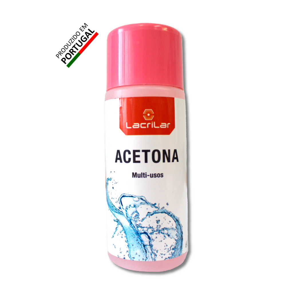 Acetona Lacrilar Frasco de 60 mililitros