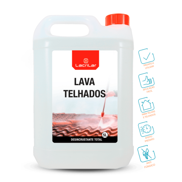 Lava Telhados – Lacrilar (Jerrican 5L)
