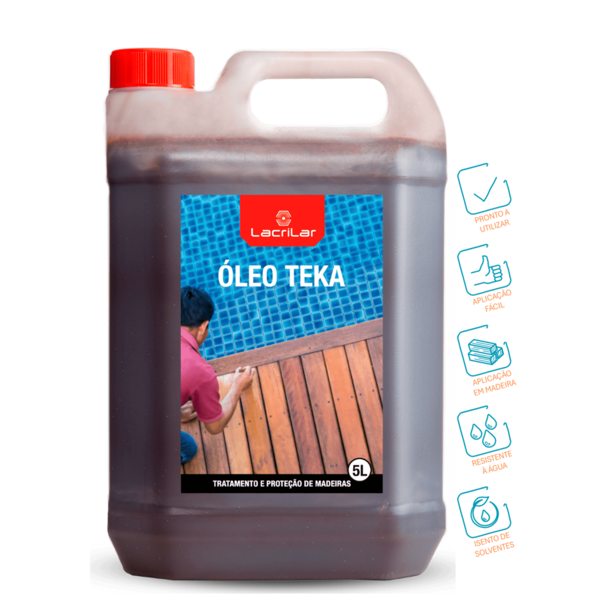Óleo Teka - Lacrilar (Jerrican 5L)