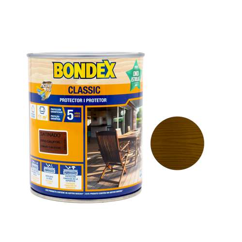 Protetor classic castanho acetinado - Bondex (Lata 750ml)