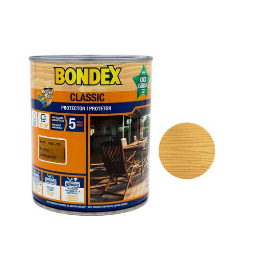 Protetor classic incolor mate - Bondex (Lata 750ml)