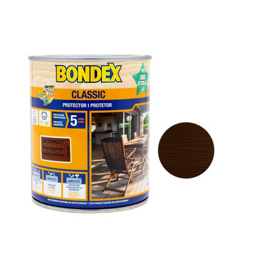 Protetor classic macassar acetinado - Bondex (Lata 750ml)