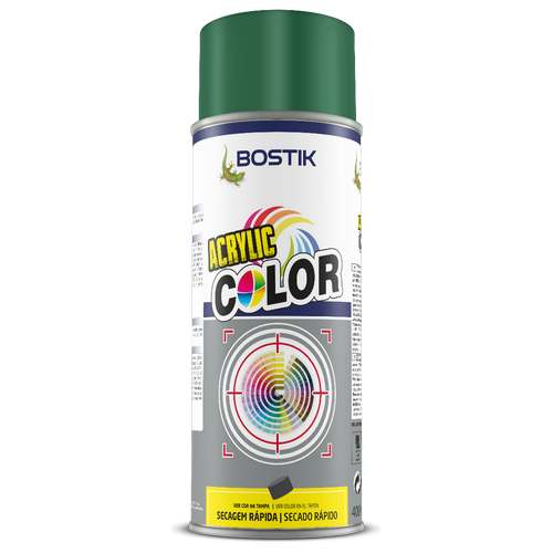 Spray acrílico super color verde menta - Bostik (Lata 400ml)