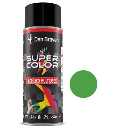 Spray acrílico super color verde prado - Bostik (Lata 400ml)