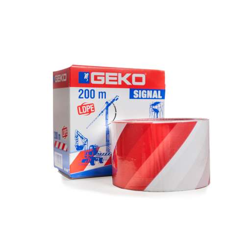 Fita de sinalização - Geko (Fita 200m x 70mm)