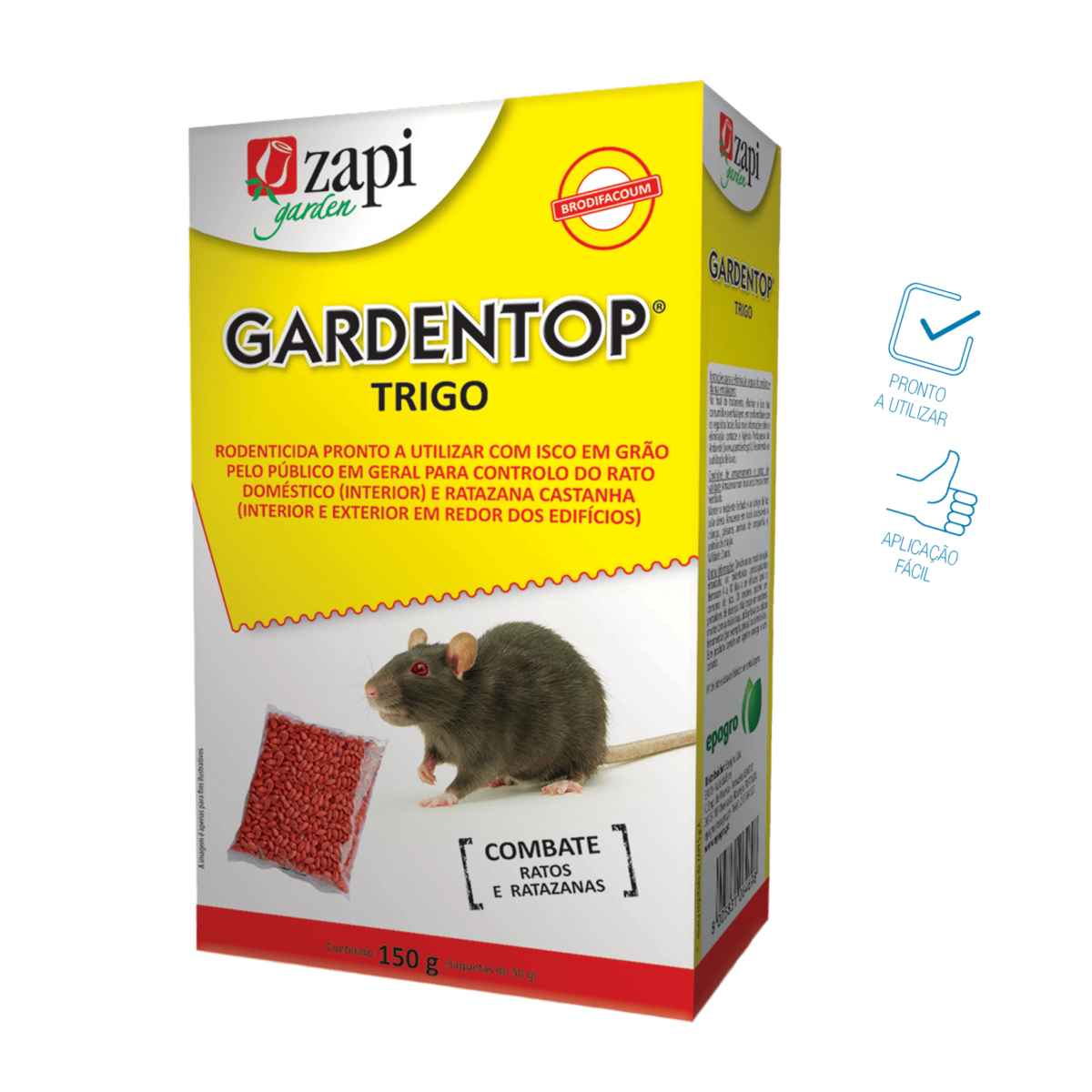Gardentop trigo – Zapi (Caixa 150g)