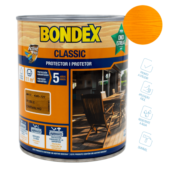Protector classic pinho oregon mate – Bondex (Lata 750ml)