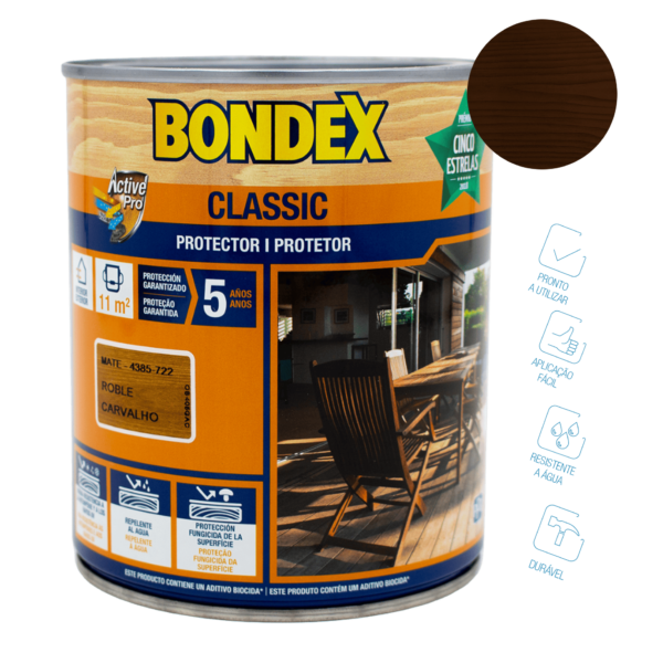 Protetor classic macassar mate – Bondex (Lata 750ml)