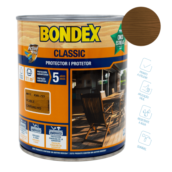 Protetor classic nogueira mate – Bondex (Lata 750ml)