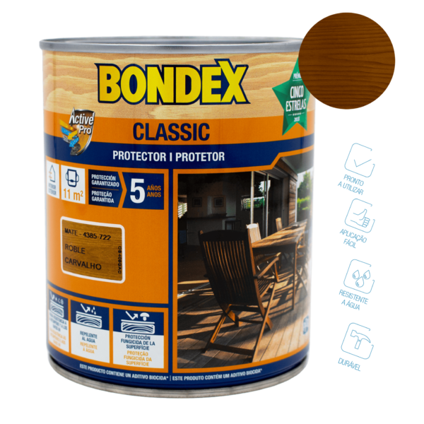 Protector classic teka mate – Bondex (Lata 750ml)