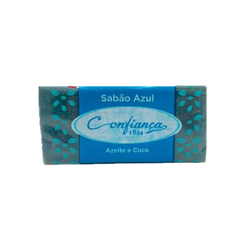 Sabão azul Confiança - Confiança (Barra 400g)