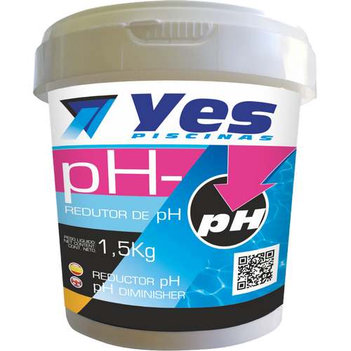 Regulador pH menos - Yes Piscinas (Balde 1,5Kg)