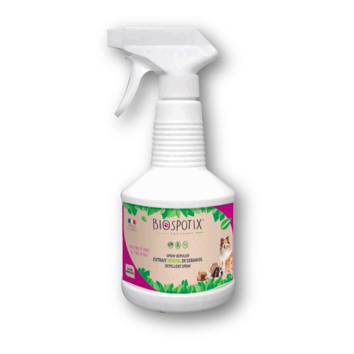 Spray antiparasitas para cão Biospotix 500 ml