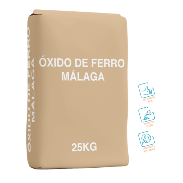 Óxido de Ferro Vermelho Málaga