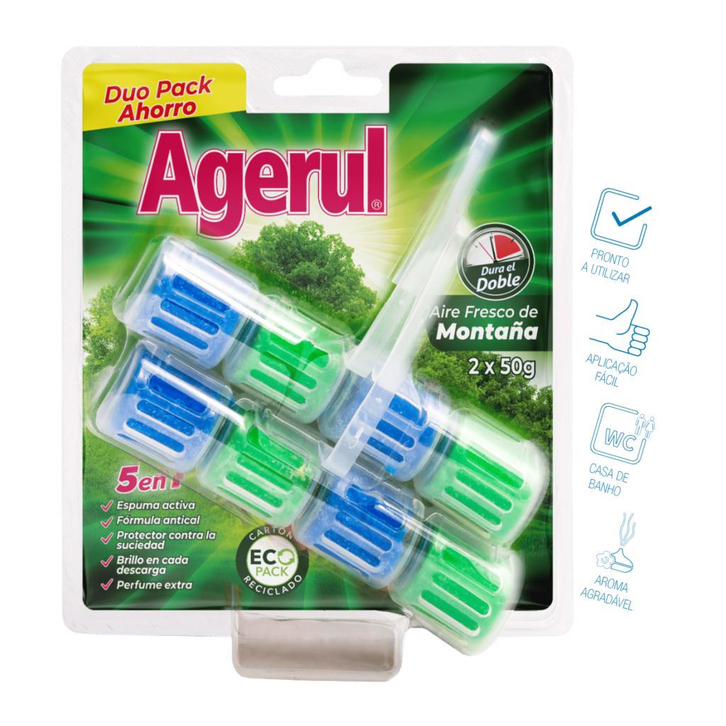 Bloco WC Ar Fresco da Montanha – Agerul (2 blocos x 50g)