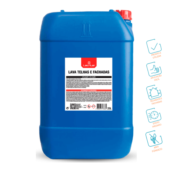 Lava Telhas e Fachadas - Lacrilar (Bidon 25L)