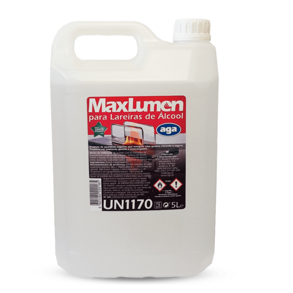 Maxlumen Bio-Etanol para Lareiras - Aga (Jerrican 5L)
