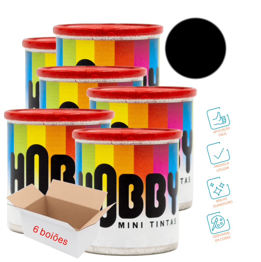 Mini tintas Hobby