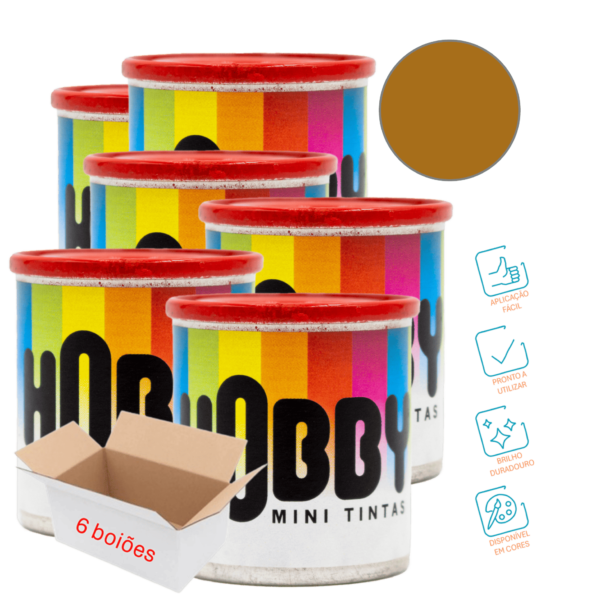 Mini tintas Hobby