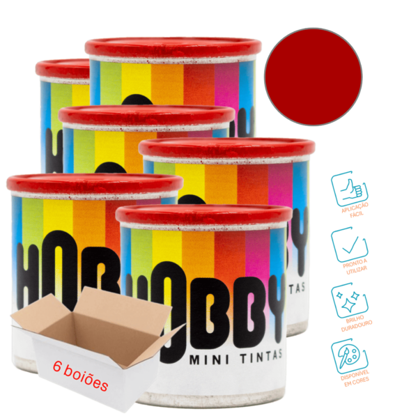 Mini tintas Hobby