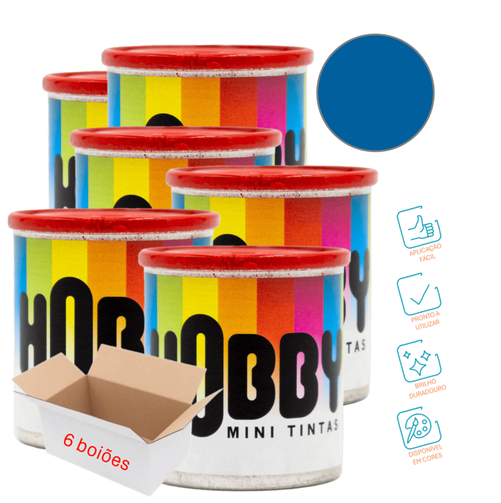 Mini tintas Hobby