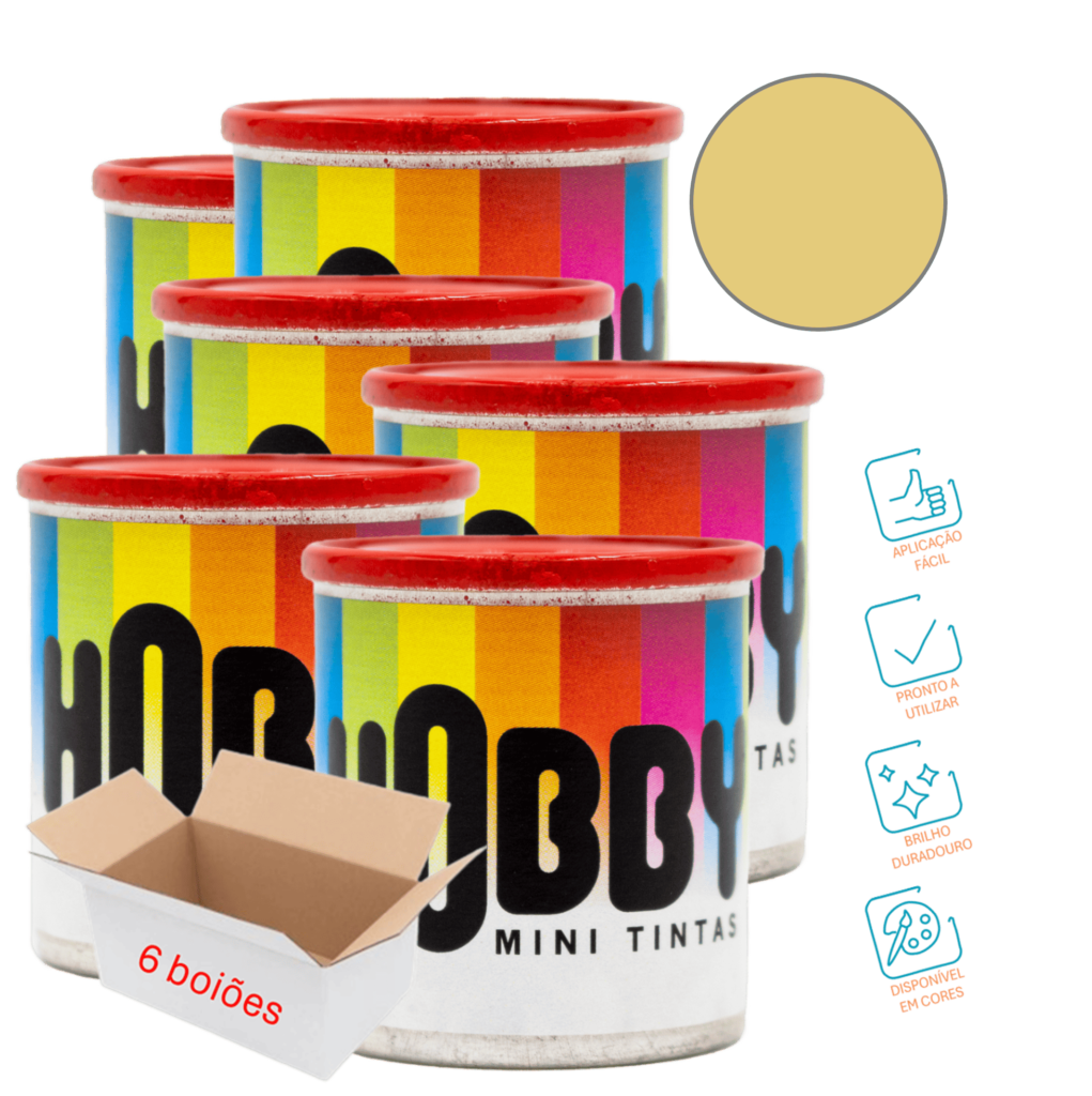 Mini tintas Hobby