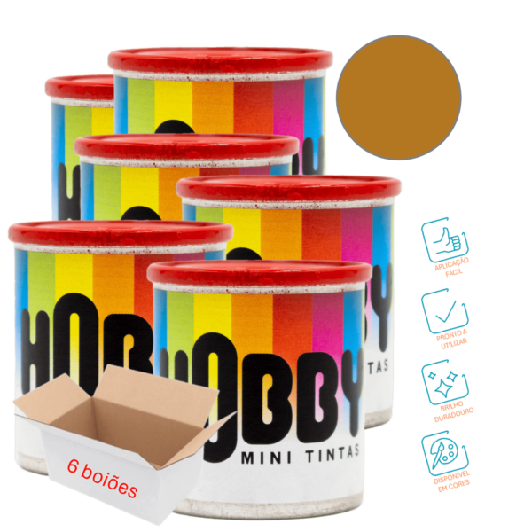 Mini tintas Hobby