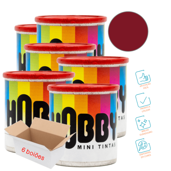 Mini tintas Hobby