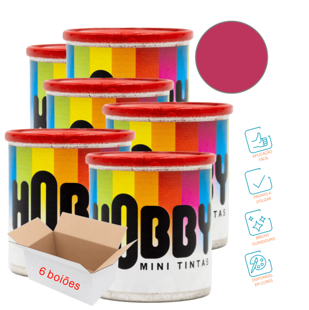 Mini tintas Hobby