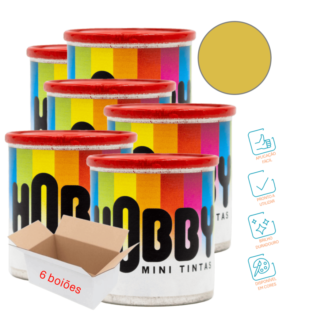 Mini tintas Hobby