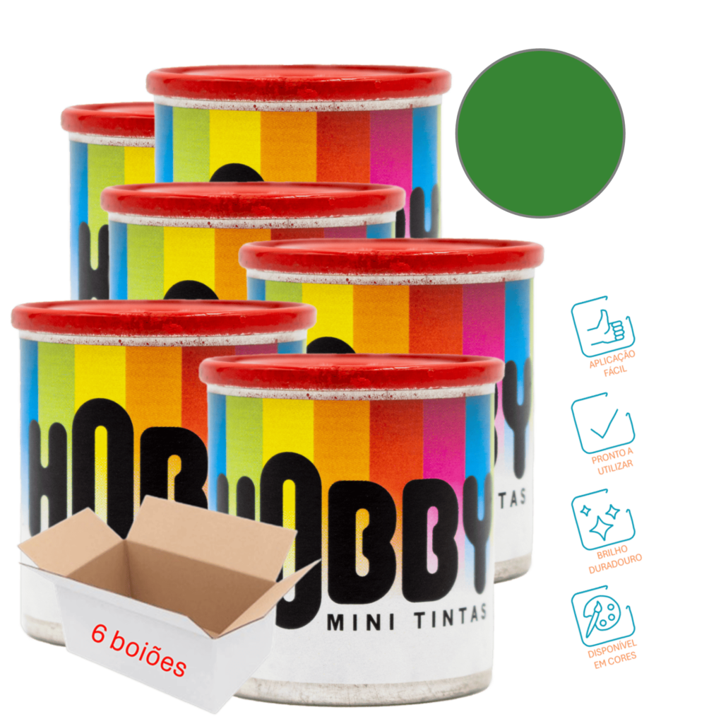 Mini tintas Hobby