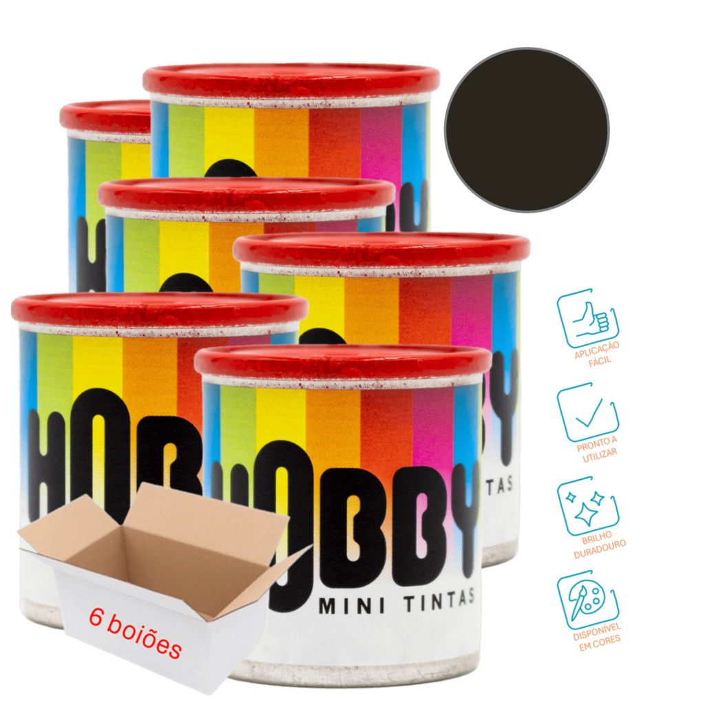 Mini tintas Hobby