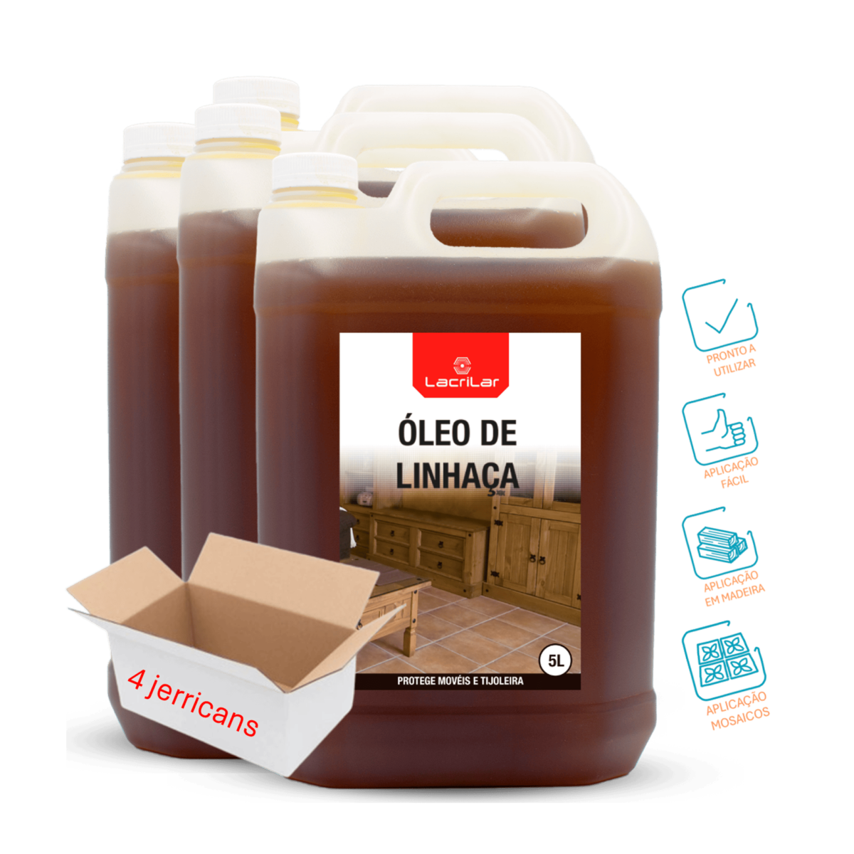 Óleo de Linhaça Lacrilar