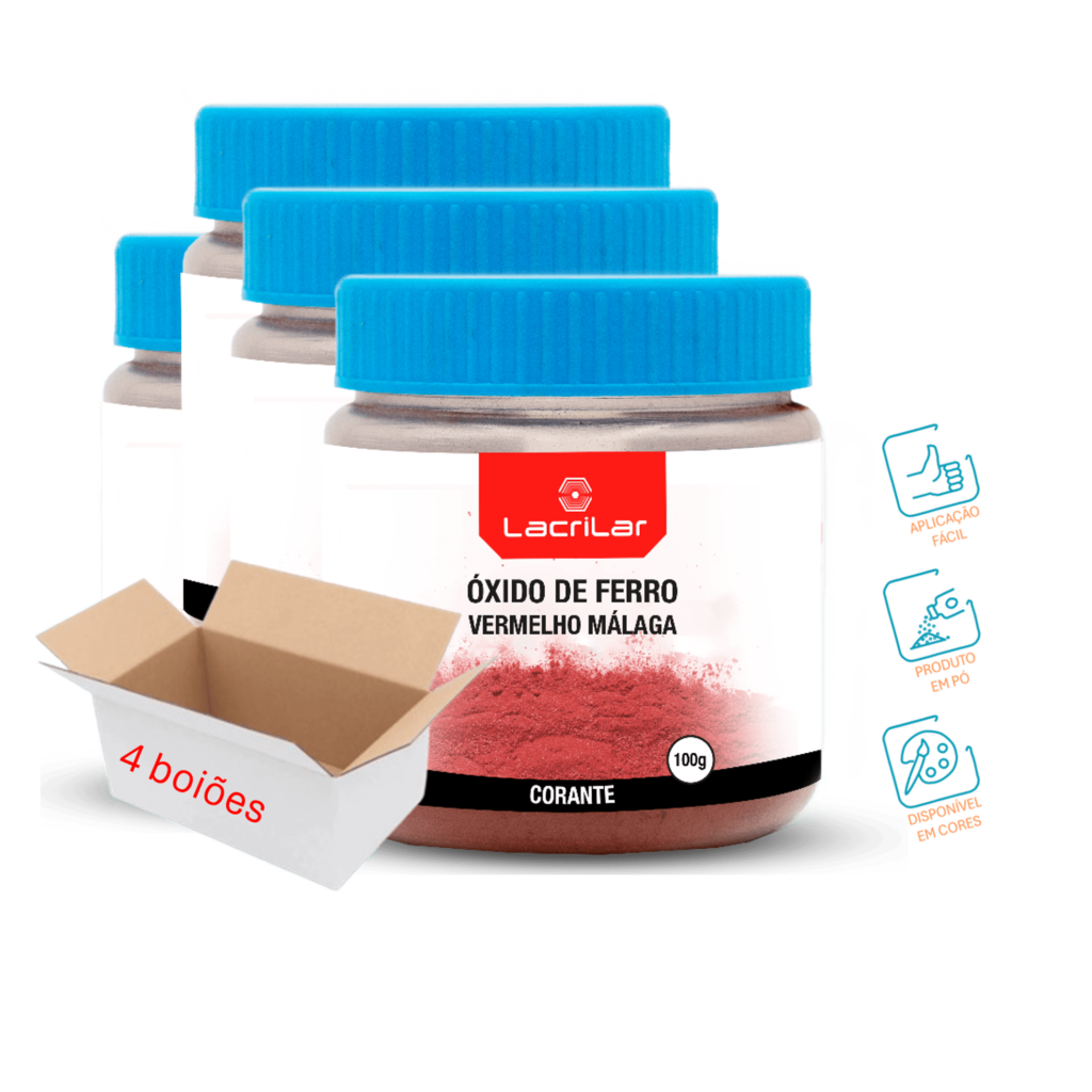 Óxido de Ferro Vermelho Málaga