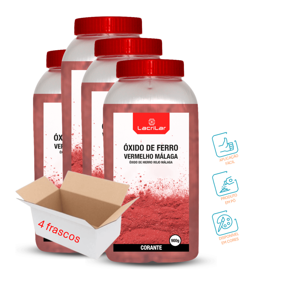 Óxido de Ferro Vermelho Málaga