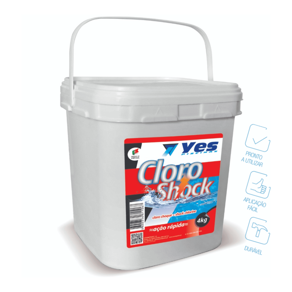 Cloro Shock - Yes (Balde 4Kg)