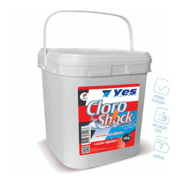 Cloro Shock - Yes (Balde 4Kg)