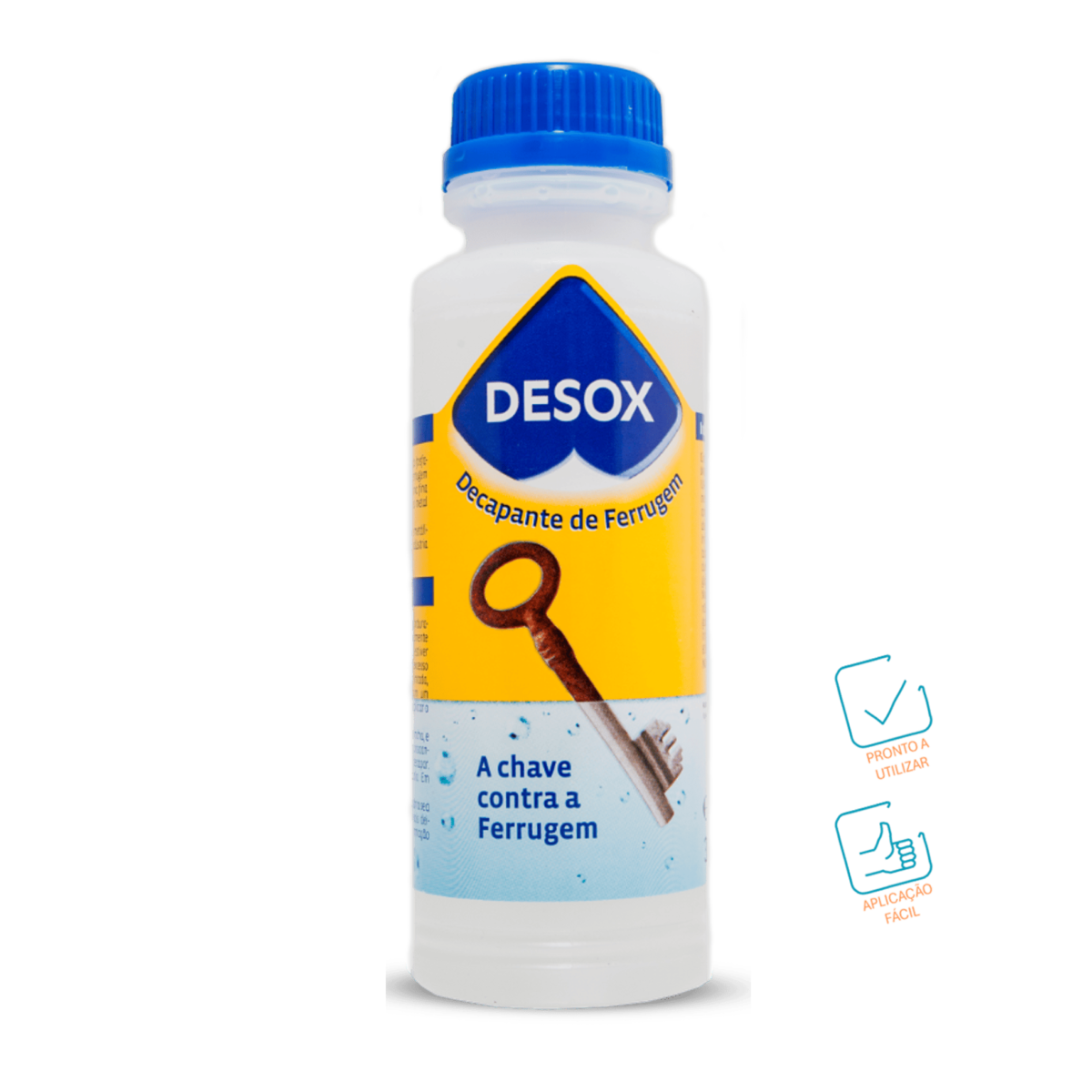 Decapante Removedor De Ferrugem Desox Garrafa 300g CuboStore