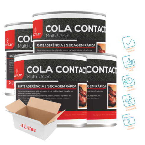 Cola de Contacto – Lacrilar (4 x Lata 0,125L)