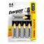 Pilhas alcalinas AA - Energizer (Blister 4+1)